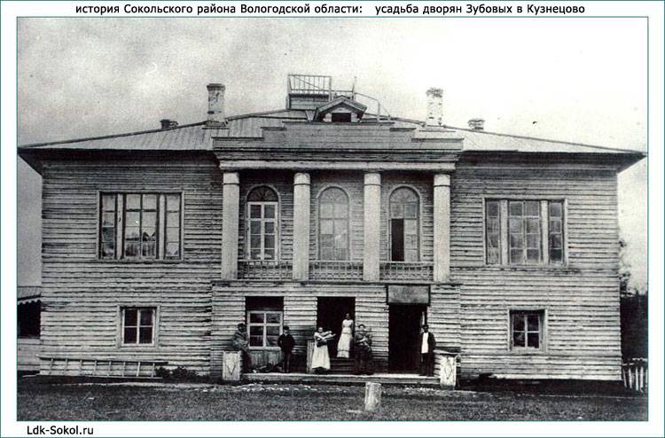 Усадьба Зубовых в деревне Кузнецово