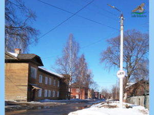 город Сокол, улица Горького (фото 2021 год)