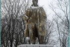 Памятник В. И. Ленину в парке возле ДК «Солдек»
