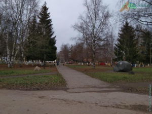 Парк имени О. Ф. Лощилова (Сокол, ноябрь 2020 г.)