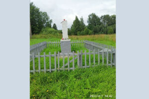 Памятник землякам погибшим в ВОВ в Большедворье