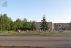Площадь перед Домом Культуры в Печаткино. Советская, 115