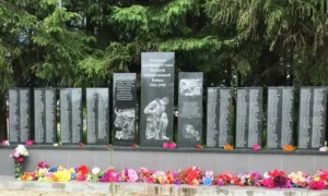 Мемориал в д. Литега