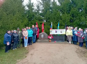 "Слава защитникам Родины" в д. Пашенино