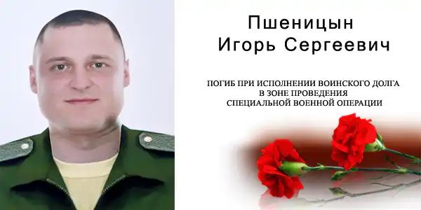 Пшеницын Игорь Сергеевич